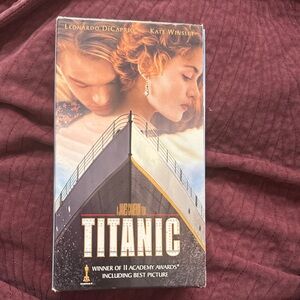 Titanic VHS Movie